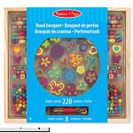 Melissa & Doug Bead Bouquet Deluxe Wooden Bead Set with 220+ Beads for Jewelry-Making  B007RY73WU